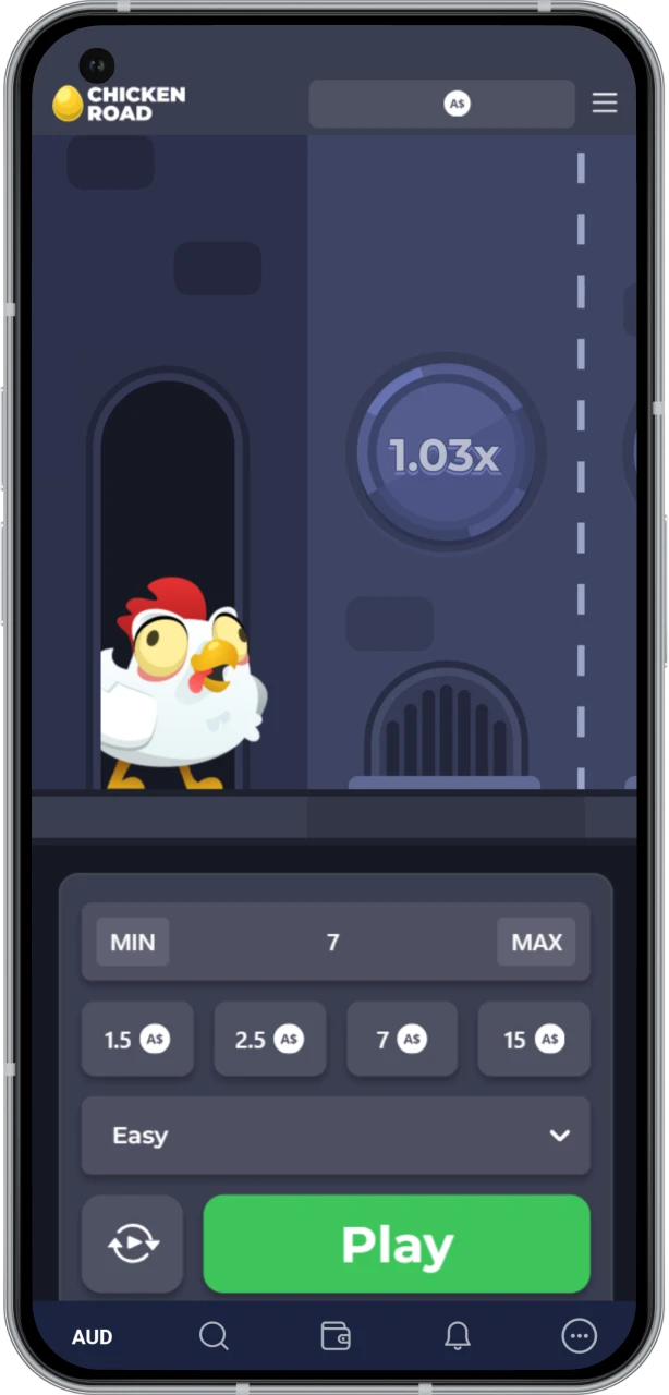 Start playing Chicken Road at Joo Casino.