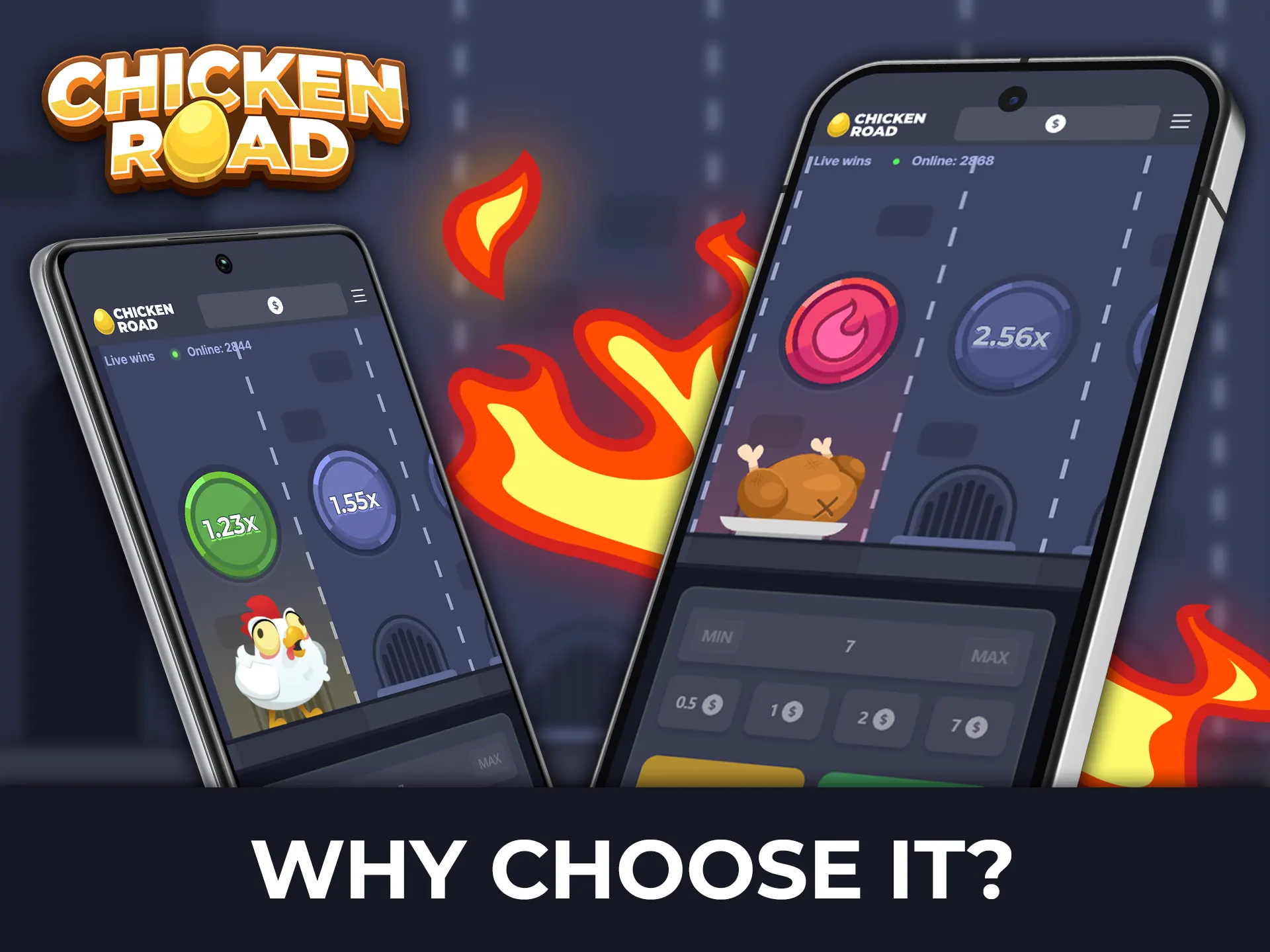 Find the best app for playing Chicken Road.
