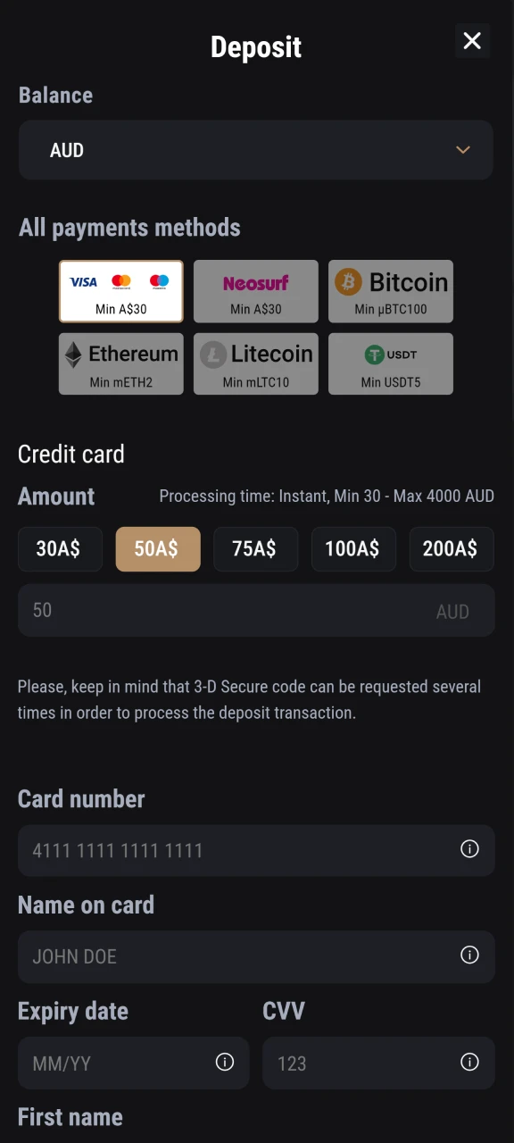 Fund your King Billy account to use real money to play Chicken Road.