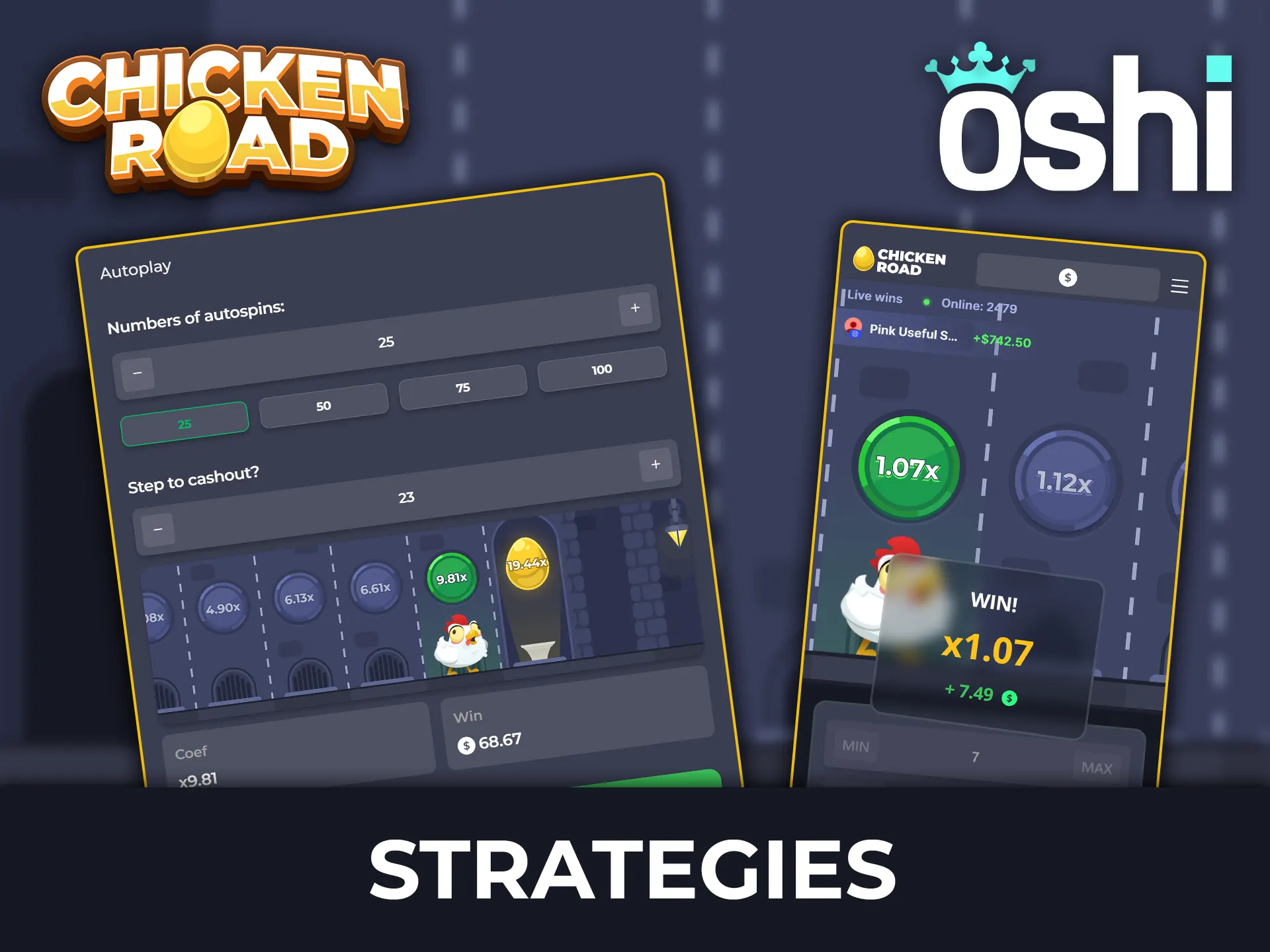 Check out these expert-approved strategies for Chicken Road at Oshi Casino.