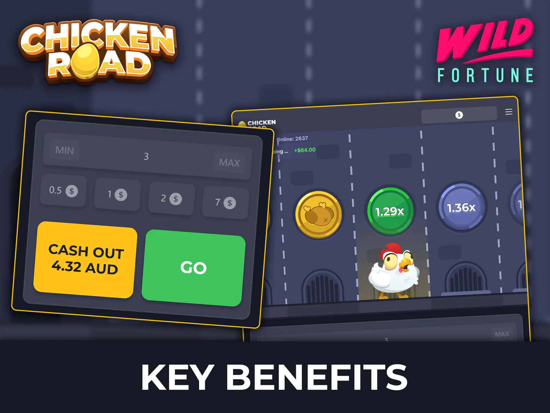 Find out why Wild Fortune is the best choice for playing Chicken Road.